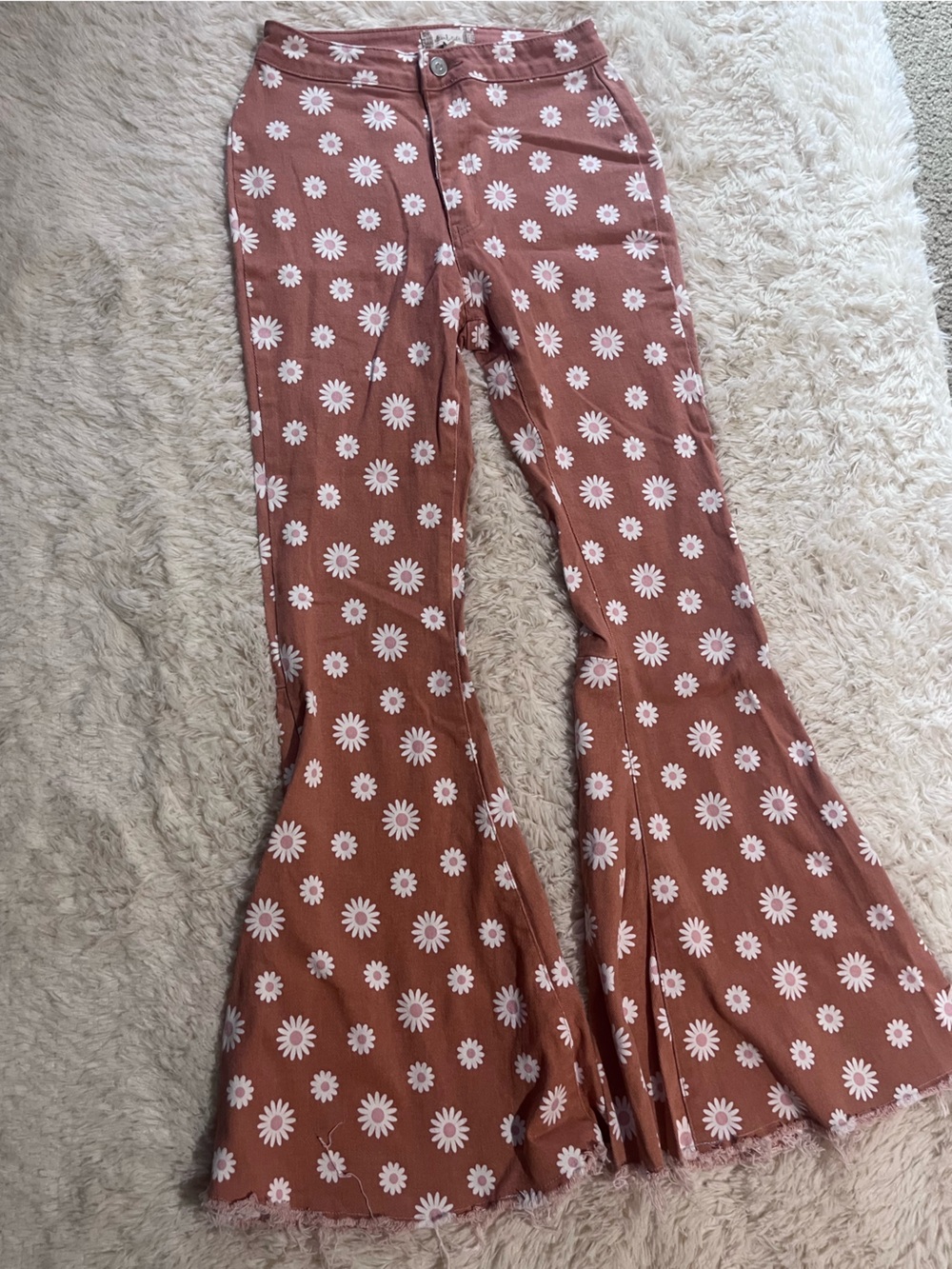 ALTR’D STATE FLOWER BELL BOTTOMS